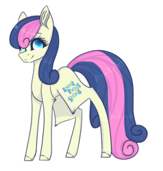 Size: 4824x5072 | Tagged: safe, artist:ohsushime, artist:soundwavepie, bon bon, sweetie drops, earth pony, pony, g4, absurd resolution, female, simple background, solo, transparent background