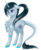 Size: 1918x2358 | Tagged: safe, artist:php146, oc, oc only, oc:gate, pony, unicorn, chest fluff, female, floppy ears, leonine tail, mare, raised hoof, simple background, smiling, solo, transparent background, unshorn fetlocks, wingding eyes