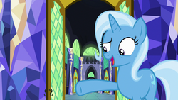 Size: 1280x720 | Tagged: safe, screencap, trixie, pony, all bottled up, g4, female, mare, solo