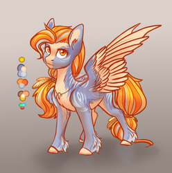 Size: 1024x1031 | Tagged: safe, artist:nightskrill, oc, oc only, pony, solo