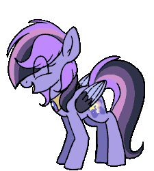 Size: 1000x1111 | Tagged: safe, artist:starchasesketches, oc, oc only, oc:starchase, pegasus, pony, amulet, animated, cutie mark, female, gif, happy, jumping, mare, open mouth, simple background, solo, transparent background
