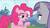 Size: 960x540 | Tagged: safe, edit, edited screencap, screencap, maud pie, pinkie pie, earth pony, pony, g4, my little pony: friendship is magic, rock solid friendship, discovery family logo, duo, full name, lidded eyes, maudalina daisy pie, raised eyebrow