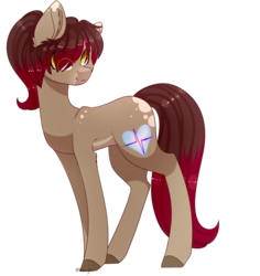 Size: 1619x1718 | Tagged: safe, artist:ohhoneybee, oc, oc only, oc:sarah, earth pony, pony, female, mare, simple background, solo, transparent background