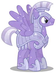 Size: 2303x3000 | Tagged: safe, artist:brony-works, pony, g4, armor, crystal guard, crystal guard armor, high res, simple background, solo, transparent background