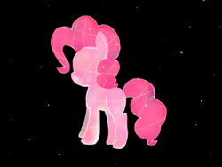 Size: 1024x768 | Tagged: safe, artist:pinkflutter, pinkie pie, pony, g4, constellation, female, solo, space, stars
