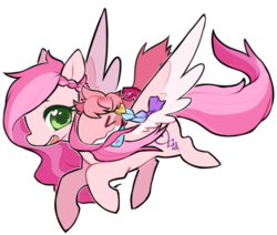 Size: 792x671 | Tagged: safe, artist:mousu, oc, oc only, pegasus, pony, solo