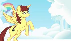 Size: 1024x600 | Tagged: safe, oc, oc only, oc:fausticorn, alicorn, pony, alternate design, lauren faust, solo