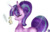 Size: 1900x1200 | Tagged: safe, artist:cloudylittledreams, starlight glimmer, pony, unicorn, g4, female, letter, mare, quill, simple background, solo, transparent background