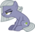 Size: 5205x4829 | Tagged: dead source, safe, artist:pink1ejack, limestone pie, earth pony, pony, g4, rock solid friendship, absurd resolution, angry, female, mare, nose wrinkle, simple background, sitting, solo, transparent background, vector