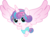 Size: 5682x4226 | Tagged: safe, artist:osipush, princess flurry heart, alicorn, pony, a flurry of emotions, g4, absurd resolution, baby, baby pony, cloth diaper, cute, diaper, female, flurrybetes, looking at you, safety pin, simple background, smiling, solo, spread wings, transparent background, vector, wings