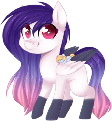 Size: 1671x1800 | Tagged: safe, artist:shiromidorii, oc, oc only, oc:sunset light, pony, solo