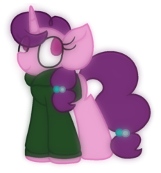 Size: 762x822 | Tagged: safe, artist:thefanficfanpony, sugar belle, pony, unicorn, g4, clothes, female, hoodie, mare, simple background, solo, transparent background