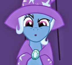 Size: 501x452 | Tagged: safe, screencap, trixie, pony, boast busters, g4, cropped, female, mare, solo