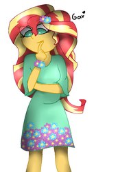 Size: 622x902 | Tagged: safe, artist:5341456, sunset shimmer, equestria girls, g4, female, pregnant, pregnant equestria girls, simple background, solo, white background