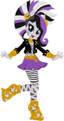 Size: 327x614 | Tagged: safe, artist:ra1nb0wk1tty, zecora, equestria girls, g4, clothes, equestria girls-ified, female, ponymania, shoes, simple background, skirt, solo, white background