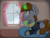 Size: 4000x3000 | Tagged: dead source, safe, artist:befishproductions, oc, oc only, oc:littlepip, pony, unicorn, fallout equestria, clothes, fanfic, fanfic art, female, glowing horn, horn, jumpsuit, magic, mare, pipbuck, prone, scarf, signature, solo, telekinesis, vault suit, winter