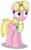 Size: 1886x3000 | Tagged: safe, artist:brony-works, meadow flower, pony, g4, clothes, female, simple background, solo, transparent background, uniform, wonderbolt trainee uniform