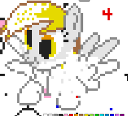 Size: 664x603 | Tagged: safe, derpy hooves, pony, g4, female, pixel art, pxls.space, solo