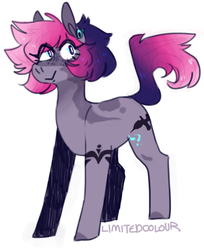 Size: 407x500 | Tagged: safe, artist:limitedcolour, oc, oc only, earth pony, pony, solo