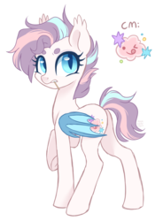 Size: 1952x2650 | Tagged: safe, artist:hawthornss, oc, oc only, oc:pop rock, bat pony, pony, butt, cute little fangs, ear fluff, fangs, female, frown, looking at you, mare, plot, simple background, solo, toothpick, transparent background, underhoof