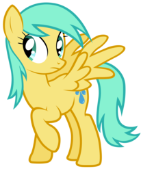 Size: 7000x8500 | Tagged: safe, artist:tardifice, sunshower raindrops, pegasus, pony, g4, no second prances, absurd resolution, female, mare, raised hoof, simple background, solo, transparent background, vector