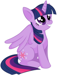 Size: 1510x2000 | Tagged: safe, artist:x-blackpearl-x, twilight sparkle, alicorn, pony, g4, cute, female, grin, mare, simple background, sitting, smiling, solo, transparent background, twiabetes, twilight sparkle (alicorn)