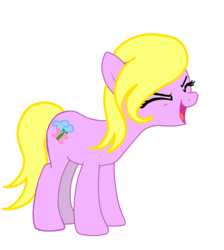 Size: 846x944 | Tagged: safe, artist:fluttershyarabic, oc, oc only, oc:flutter skies, earth pony, pony, eyes closed, female, flutteryay, happy, mare, solo, yay