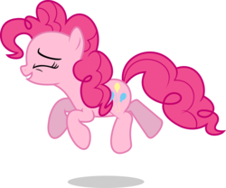 Size: 9997x8328 | Tagged: safe, artist:luckreza8, pinkie pie, earth pony, pony, g4, the mane attraction, .svg available, absurd resolution, eyes closed, female, simple background, solo, transparent background, vector