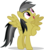 Size: 7000x7870 | Tagged: safe, artist:luckreza8, daring do, g4, .svg available, absurd resolution, female, open mouth, raised hoof, simple background, solo, spread wings, transparent background, vector