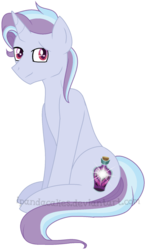 Size: 656x1117 | Tagged: safe, artist:ipandacakes, oc, oc only, oc:tyro, pony, unicorn, magical lesbian spawn, male, offspring, parent:starlight glimmer, parent:trixie, parents:startrix, simple background, sitting, solo, stallion, transparent background