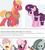 Size: 663x734 | Tagged: safe, big macintosh, cheerilee, feather bangs, fluttershy, marble pie, sugar belle, earth pony, pegasus, pony, unicorn, g4, hard to say anything, angry, big macintosh gets all the mares, female, gun, jealous, knife, male, meme, ship:cheerimac, ship:fluttermac, ship:marblemac, ship:sugarmac, shipping, shipping war, slingshot, stallion, straight, weapon, well shit