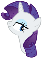 Size: 7000x9600 | Tagged: safe, artist:tardifice, rarity, pony, g4, spike at your service, absurd resolution, bust, female, portrait, simple background, solo, transparent background, vector