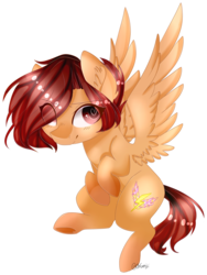 Size: 1024x1360 | Tagged: safe, artist:glitterskies2808, oc, oc only, oc:dana, pegasus, pony, female, mare, simple background, solo, transparent background