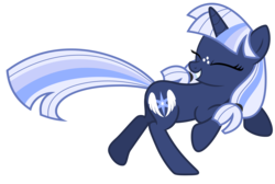 Size: 9000x6042 | Tagged: safe, artist:estories, oc, oc only, oc:silverlay, original species, pony, umbra pony, unicorn, g4, absurd resolution, eyes closed, female, mare, running, simple background, solo, transparent background