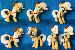 Size: 4032x2713 | Tagged: safe, artist:alicornparty, applejack, earth pony, pony, g4, high res, irl, photo, plushie, solo