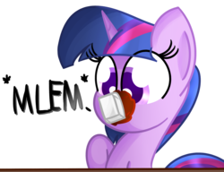 Size: 1991x1526 | Tagged: safe, artist:pastelhorses, twilight sparkle, g4, eating, food, mcdonald's, mlem, rick and morty, sauce, simple background, szechuan sauce, tongue out, transparent background