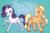 Size: 895x592 | Tagged: safe, artist:friendlystray, applejack, rarity, earth pony, pony, unicorn, g4, truth