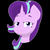 Size: 2000x2000 | Tagged: safe, artist:chikiz65, starlight glimmer, pony, unicorn, g4, black background, bust, cel shading, colored, female, high res, lidded eyes, looking at you, portrait, simple background, smiling, smirk, smug, solo