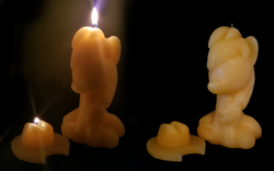 Size: 4098x2556 | Tagged: safe, artist:fire-n-fluff, applejack, g4, candle, fire, high res