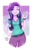 Size: 1255x1920 | Tagged: safe, artist:ponut_joe, starlight glimmer, equestria girls, g4, beanie, belt, breasts, clothes, cute, denim, eye clipping through hair, eyes closed, female, glimmerbetes, hand on hip, happy, jeans, peace sign, ripped jeans, shirt, simple background, smiling, solo, teenager, vest