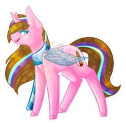 Size: 420x423 | Tagged: safe, artist:twinkepaint, oc, oc only, alicorn, pony, base used, female, mare, simple background, solo, transparent background