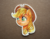 Size: 1280x998 | Tagged: safe, artist:sapraitlond, applejack, earth pony, pony, g4, bust, craft, female, mare, papercraft, portrait, scrunchy face, solo