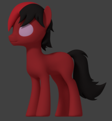 Size: 607x654 | Tagged: safe, artist:aeridiccore, oc, oc only, 3d, wip