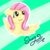 Size: 768x768 | Tagged: safe, artist:shamy-crist, fluttershy, pony, g4, :3, bust, female, portrait, solo