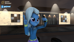 Size: 4096x2304 | Tagged: safe, artist:stefano96, trixie, equestria girls, g4, 3d, cellphone, female, high res, peace sign, phone, selfie, smartphone, solo