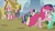 Size: 1920x1080 | Tagged: safe, screencap, bon bon, lyra heartstrings, pinkie pie, sweetie drops, earth pony, pony, g4, rock solid friendship, discovery family logo