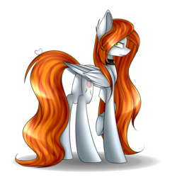 Size: 5000x5000 | Tagged: safe, artist:snowbunny0820, oc, oc only, oc:asuna, pegasus, pony, absurd resolution, butt, female, mare, plot, raised hoof, simple background, solo, transparent background