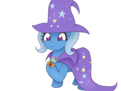 Size: 1600x1200 | Tagged: safe, artist:zlight, trixie, pony, unicorn, g4, cape, clothes, equestrian pink heart of courage, female, hat, simple background, solo, transparent background, trixie's cape, trixie's hat