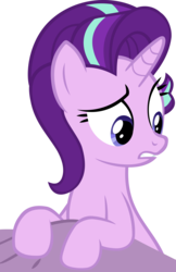 Size: 4408x6819 | Tagged: safe, artist:ironm17, starlight glimmer, pony, unicorn, g4, rock solid friendship, absurd resolution, blanket, female, simple background, solo, transparent background, vector