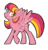 Size: 1024x1068 | Tagged: safe, artist:azure-art-wave, oc, oc only, pegasus, pony, female, magical lesbian spawn, mare, offspring, parent:lightning dust, parent:twilight sparkle, parents:twidust, simple background, solo, transparent background, watermark